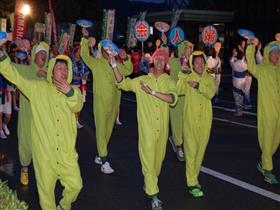 第47回　くま川祭り総踊り参加1